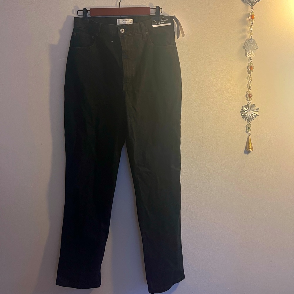 High Waisted Black Jeans